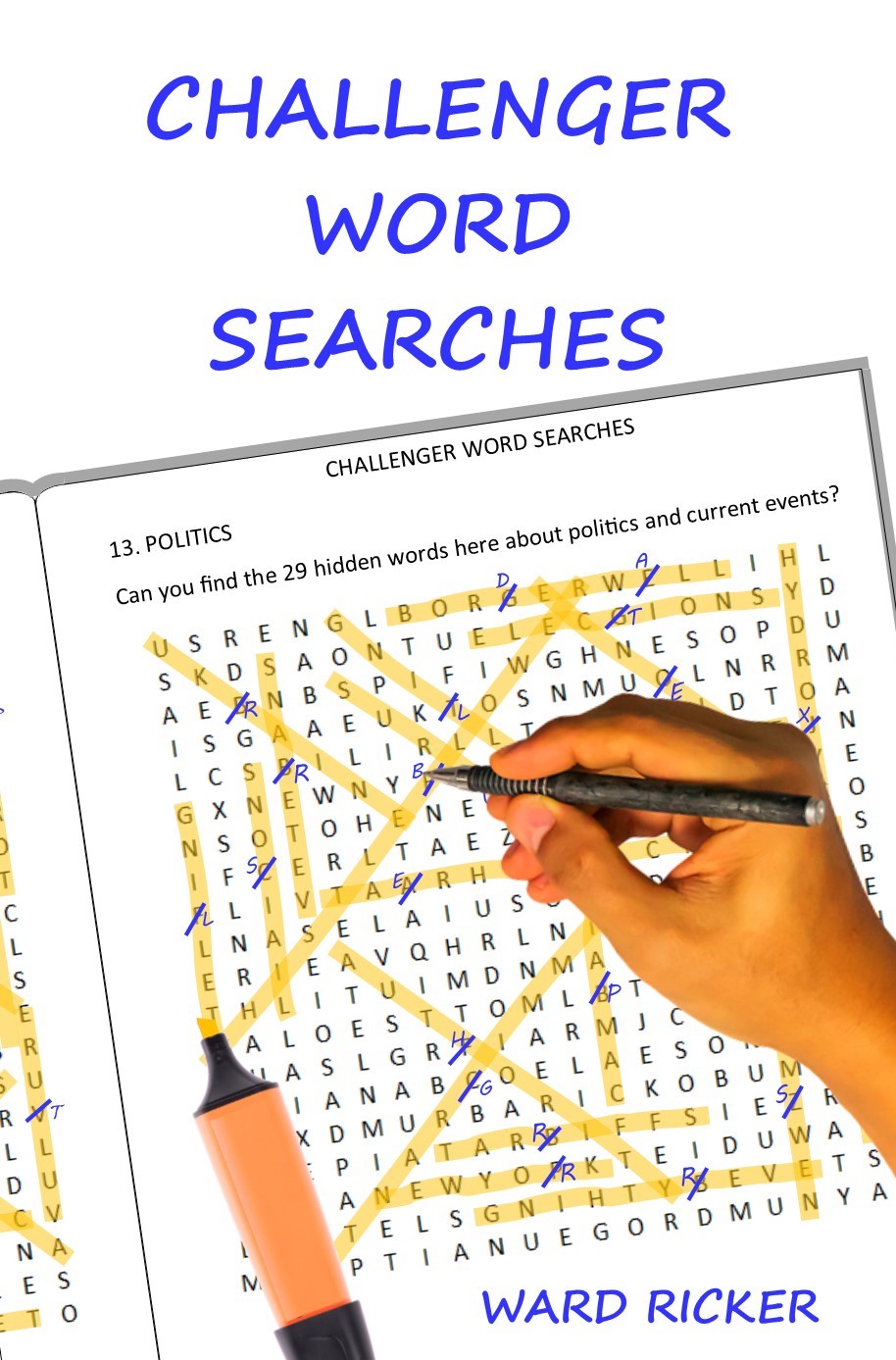 Front cover of Challenger Word Searches
